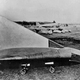 The captured Lippisch DM-1 at Munich Prien airport in southern Bavaria after the war. (Author unknown)